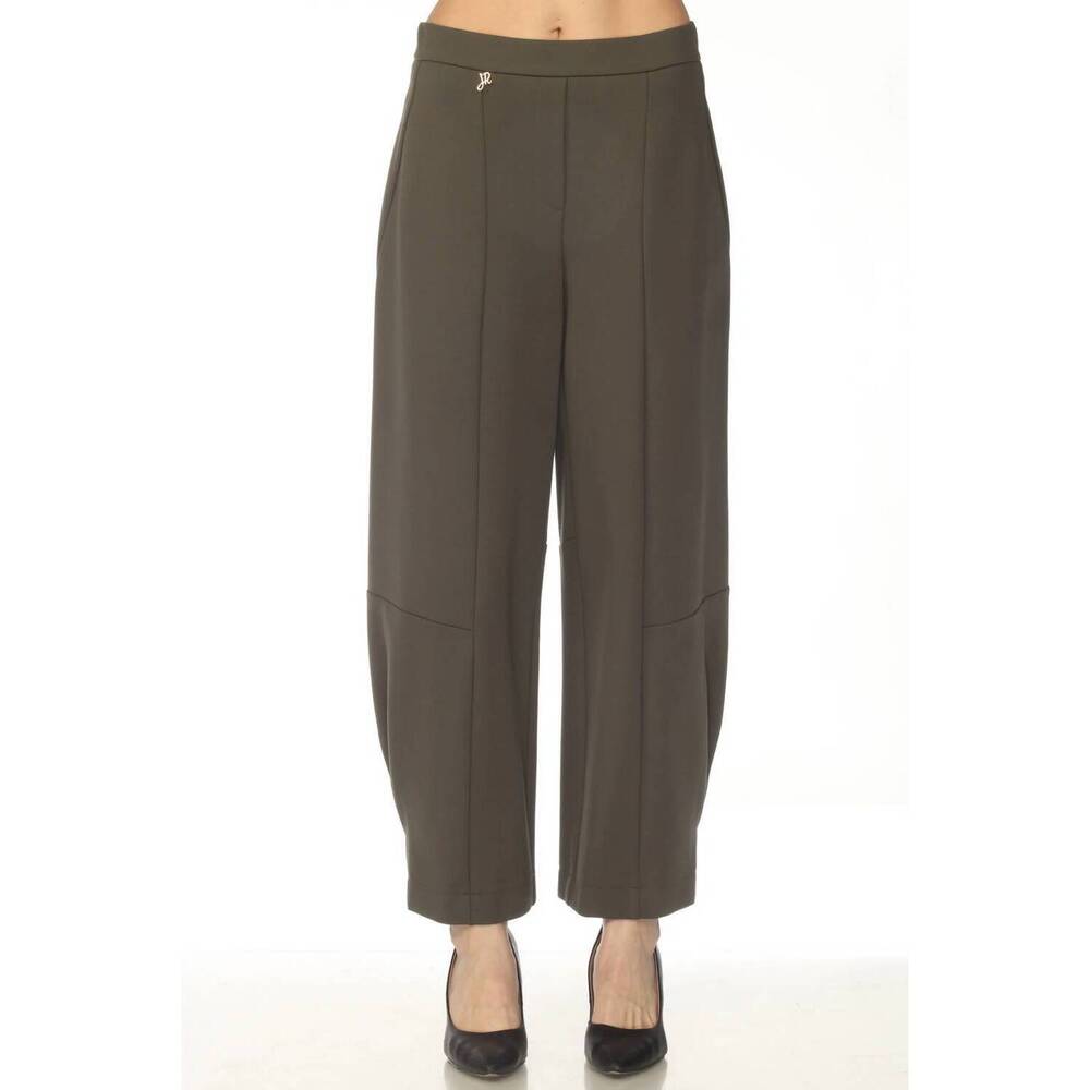 NEW JOSEPH RIBKOFF heavy knit pull on barrel pants in avocado